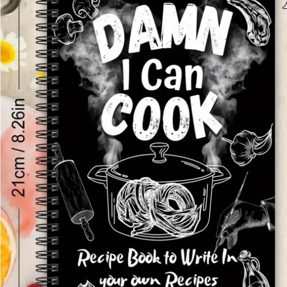 Black Recipe Book - Damn I Can Cook